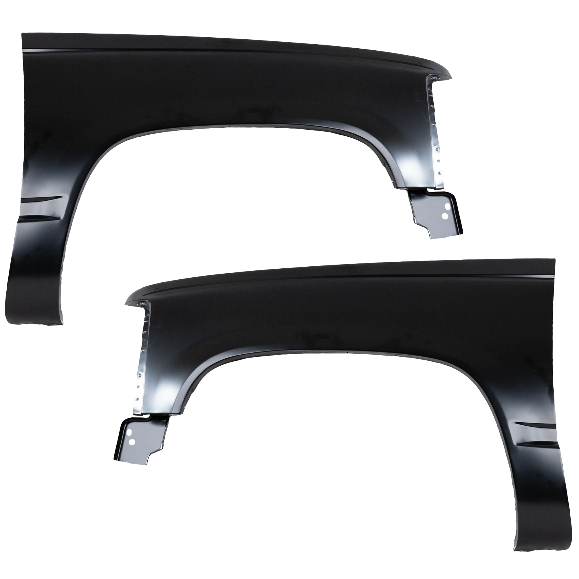 AM C K FULL SIZE P U 88-00 FRONT FENDER RH AND LH Primed SKU SET 5750 Partslink GM1241133 GM1240132 OEM 15998378-15029229
