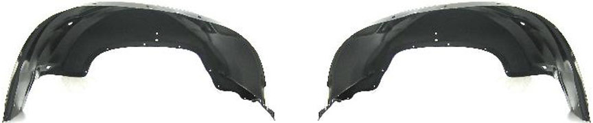 AM C K FULL SIZE P U 88-02 INNER FENDER RH AND LH Wheelhouse Steel Black SKU SET 5762 Partslink GM1247104 GM1246104 OEM 15995932-15977657
