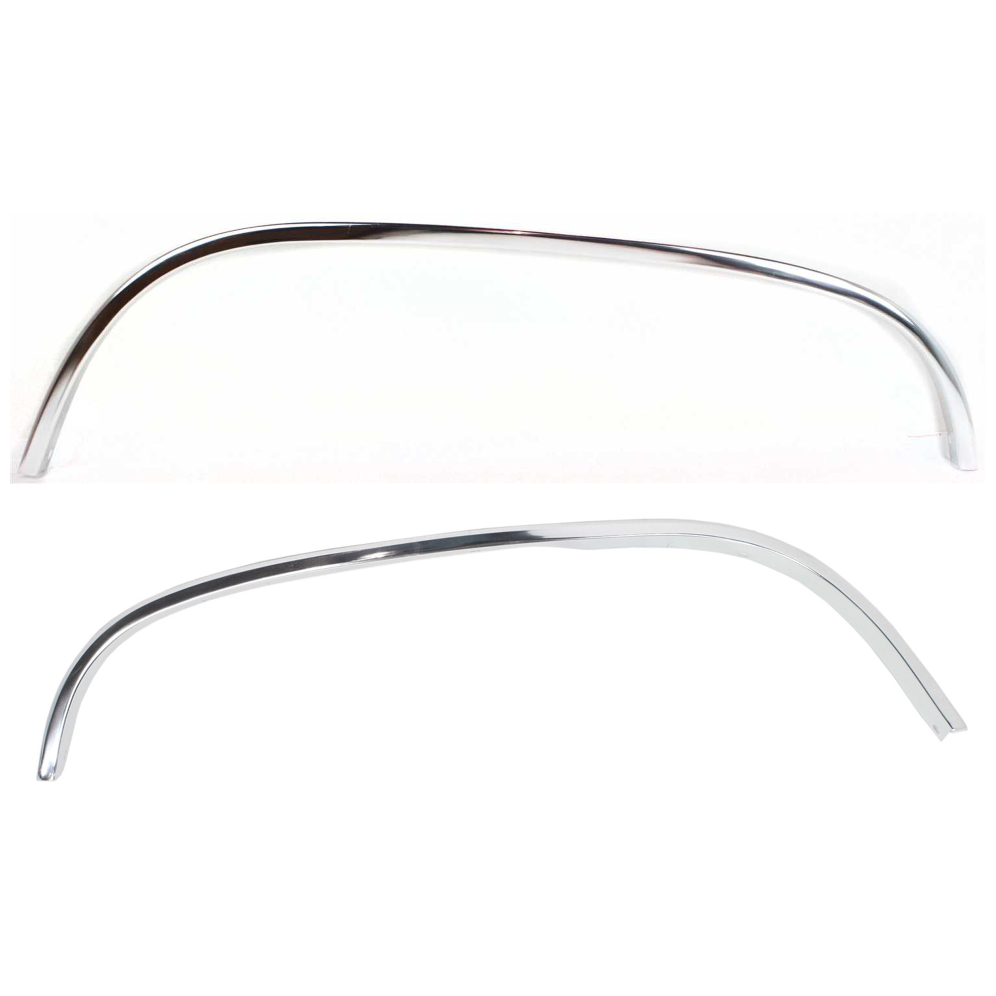 AM C K FULL SIZE PICKUP 88-02 FRONT WHEEL OPENING MOLDING RH and LH Chrome SKU SET 5765 Partslink GM1290108 GM1291108 OEM 15546443-15546444