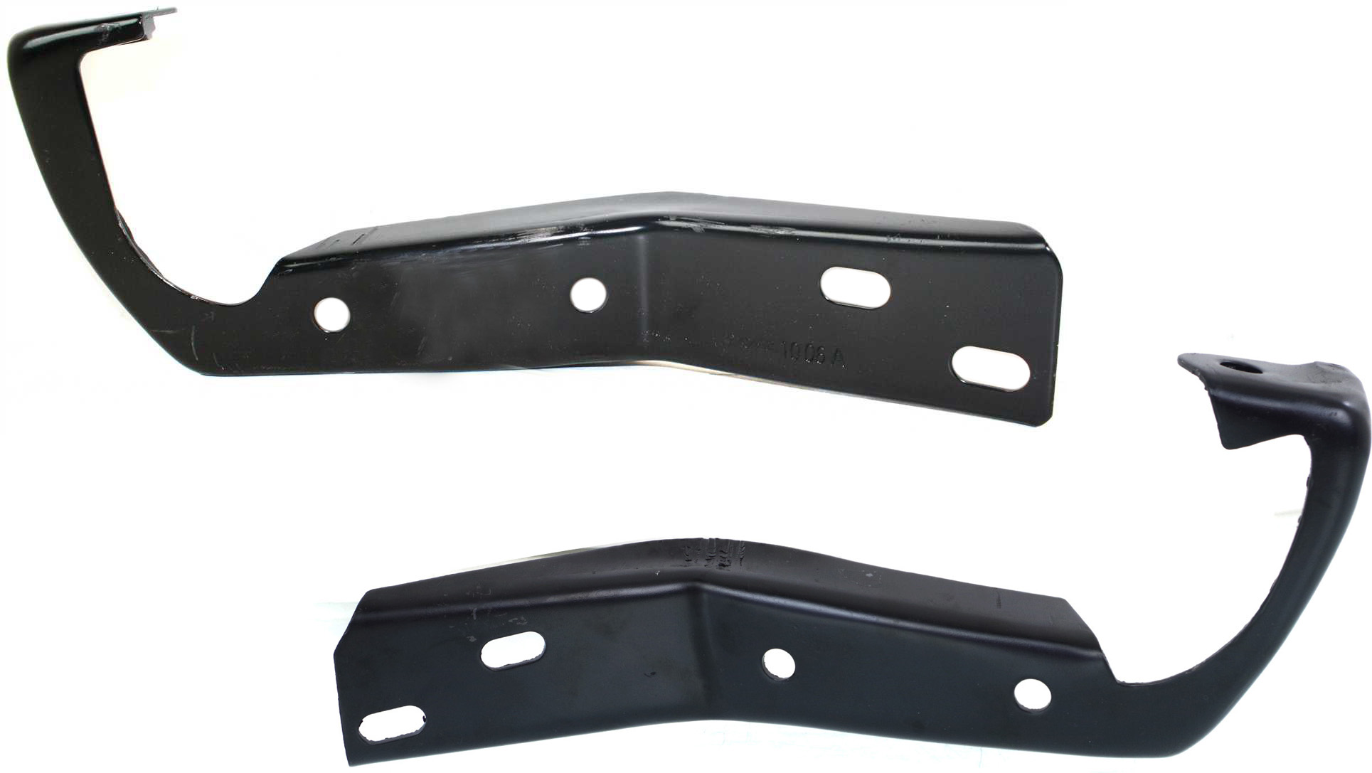 AM C K FULL SIZE P U 88-93 FRONT BUMPER BRACKET RH AND LH Included Brace SKU SET 5784 Partslink GM1066117 GM1067117 OEM 15548415-15548416