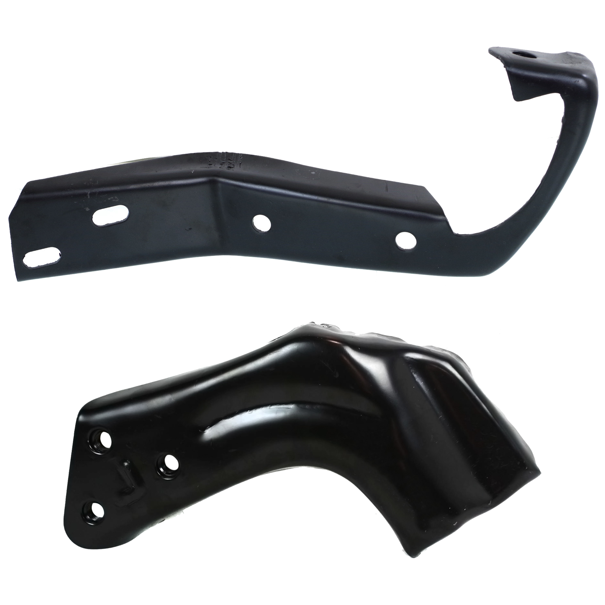AM C2500 C3500-94-00 FRONT BUMPER BRACKET LH Inner and Outer Set of 2 SKU SET 5785 Partslink GM1066117 GM1066127 OEM 15548415-15686151