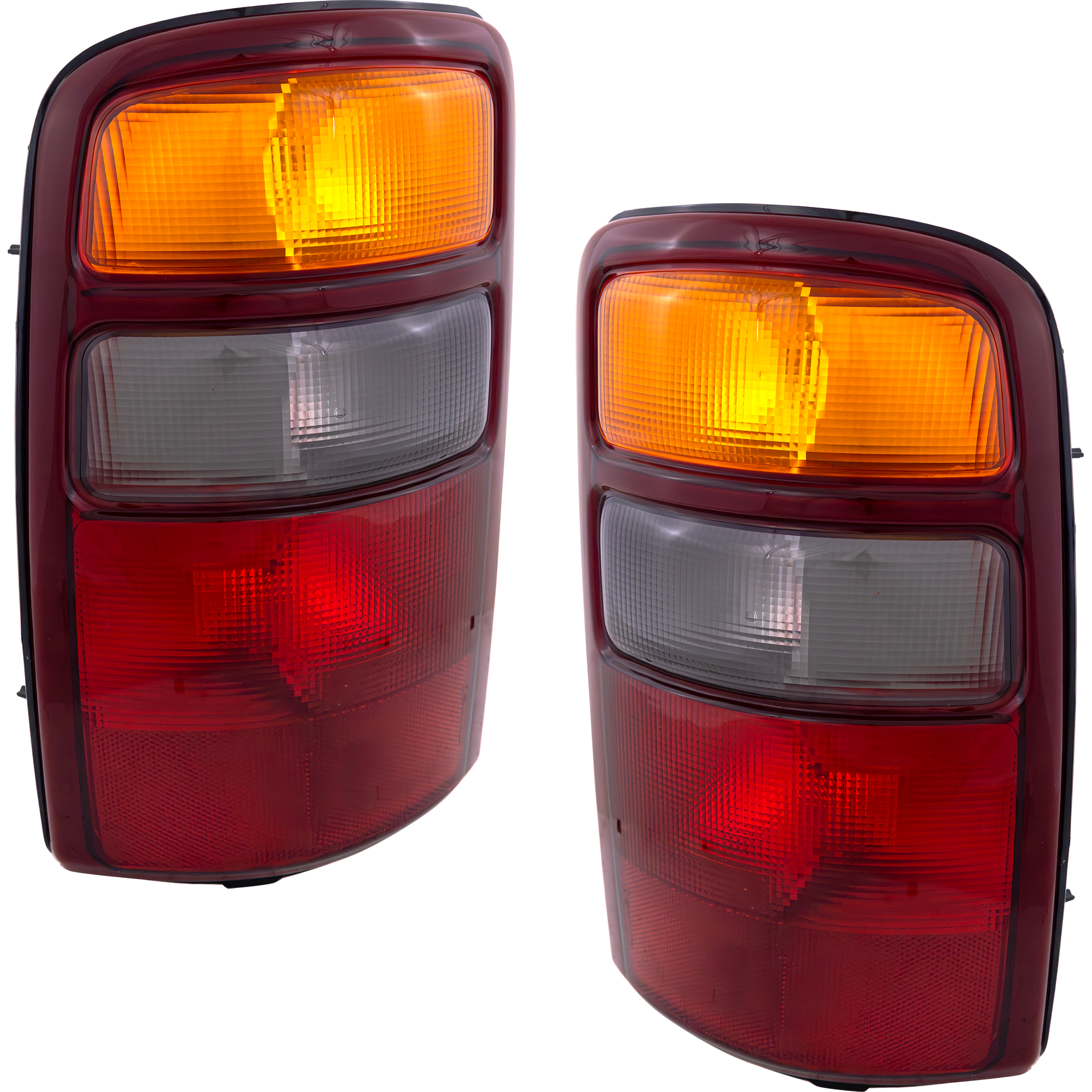 AM SUBURBAN 00-03 TAIL LAMP RH AND LH Lens and Housing SKU SET 65801 Partslink GM2801143 GM2800143 OEM 15224278-15224279