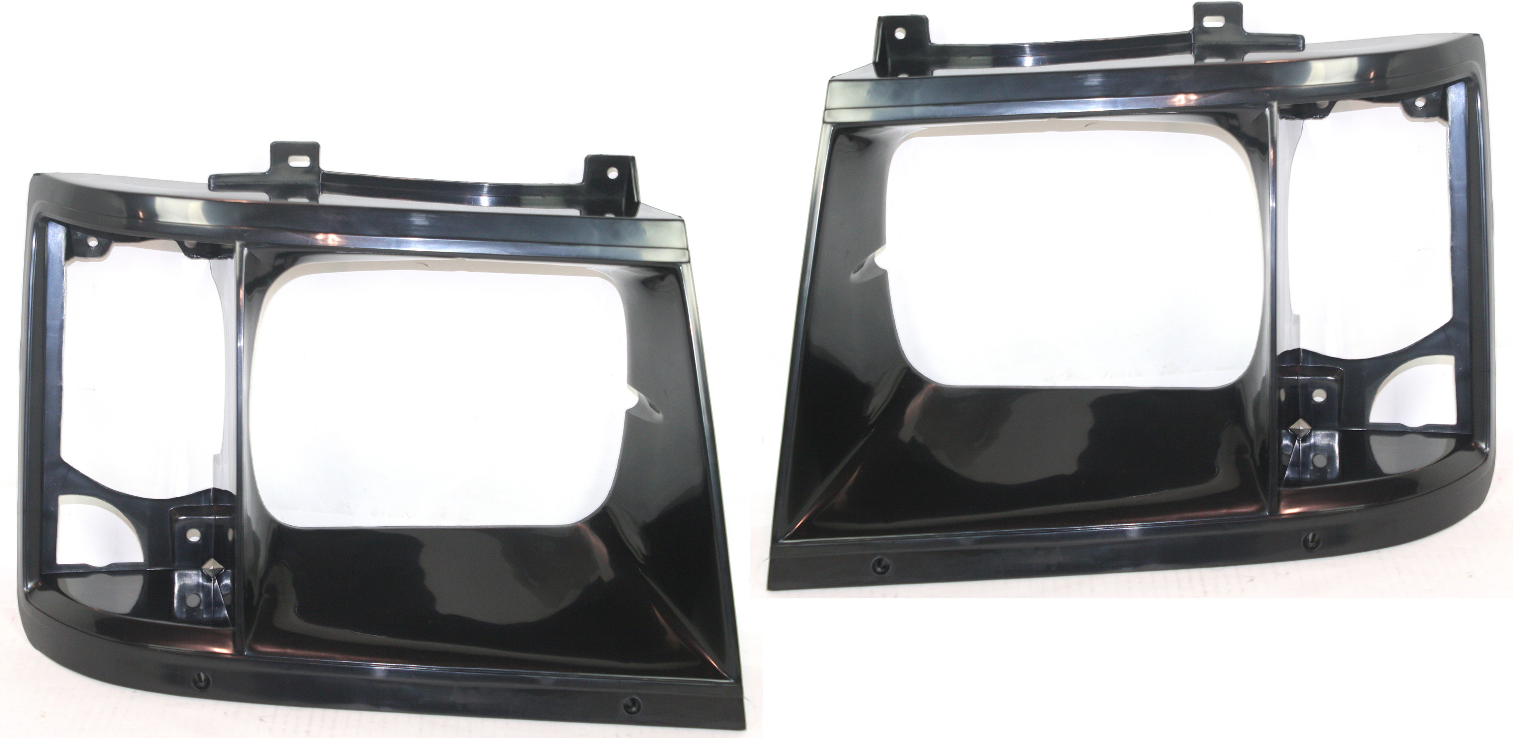 AM ASTRO 85-94 SAFARI 85-94 HEAD LAMP DOOR RH AND LH w o Trim Sealed Beam Type SKU SET 6665 Partslink GM2513115 GM2512114 OEM 14066044-14066043