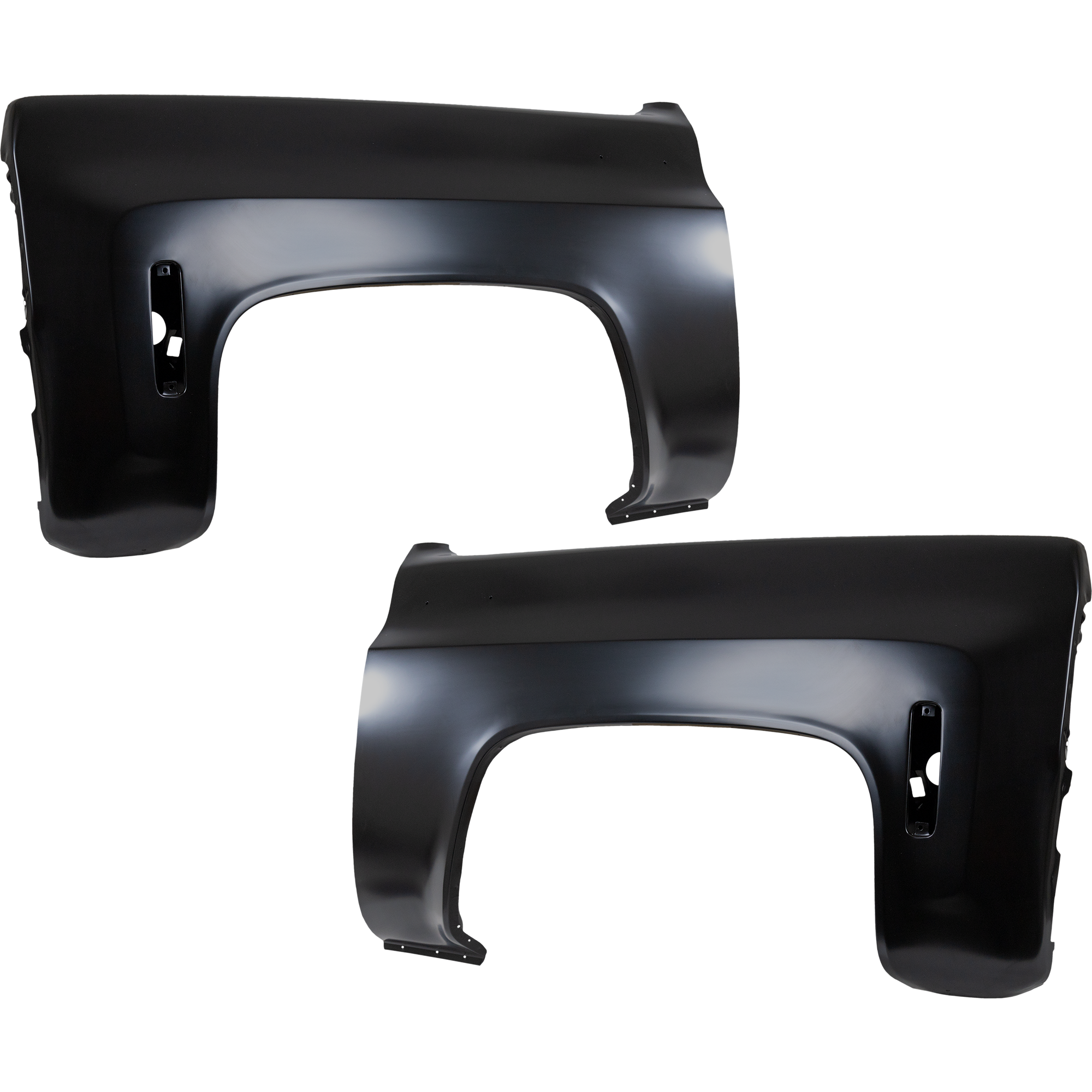 AM C K SERIES PU SUBURBAN 73-80 FRONT FENDER RH AND LH Primed SKU SET 6701 Partslink GM1241122 GM1240124 OEM 14031990-14031989