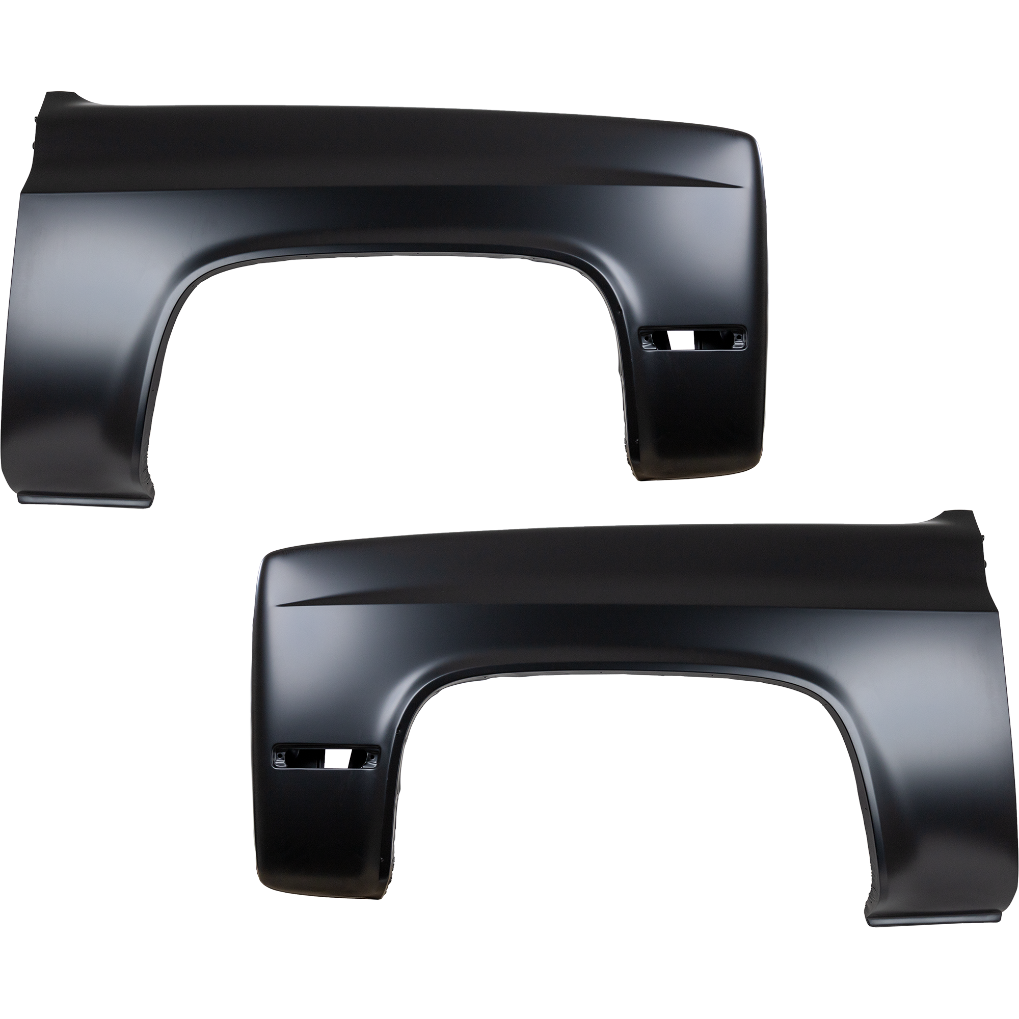 AM C K SERIES SUBURBAN 81-91 FRONT FENDER RH AND LH Primed SKU SET 6705 Partslink GM1241131 GM1240131 OEM 15634642-15614467