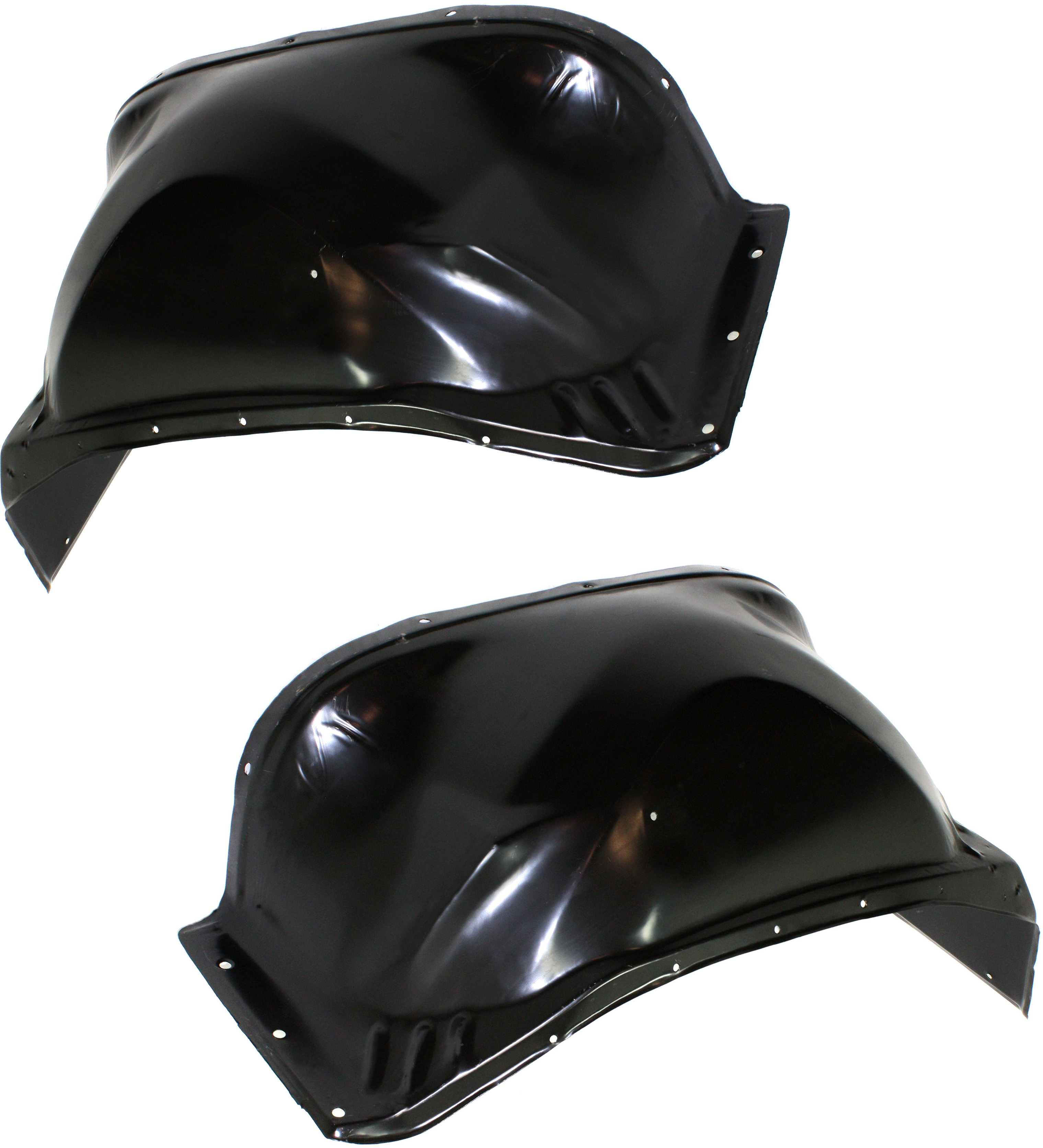 AM SUBURBAN 81-91 INNER FENDER RH AND LH Wheelhouse Steel Black SKU SET 6707 Partslink GM1246102 GM1247102 OEM 15594889-15594890