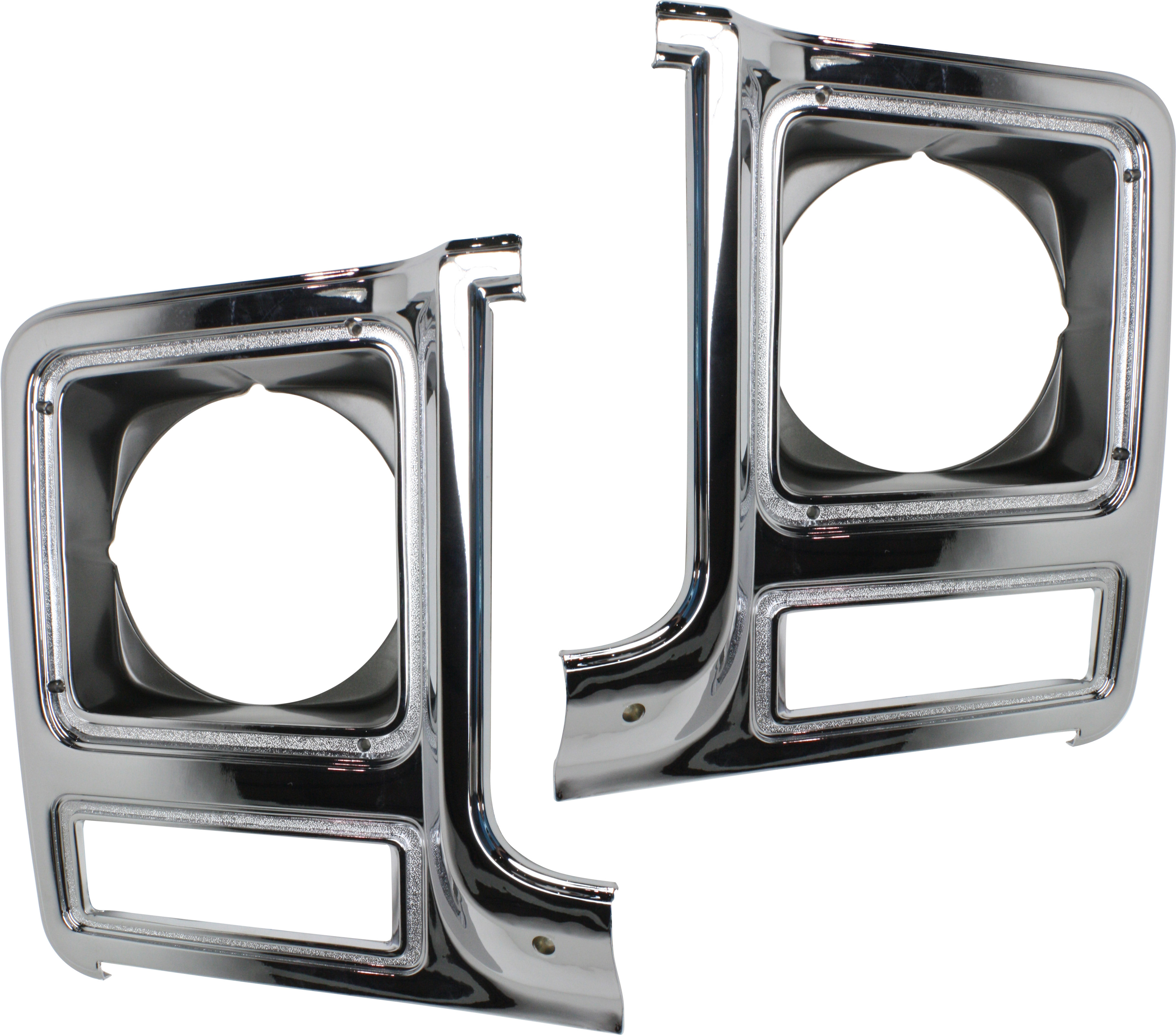 AM C K FULL SIZE P U 79-80 HEAD LAMP DOO4 RH AND LH SKU SET 6733 Partslink GM2513104 GM2512104 OEM 14021238-14021237