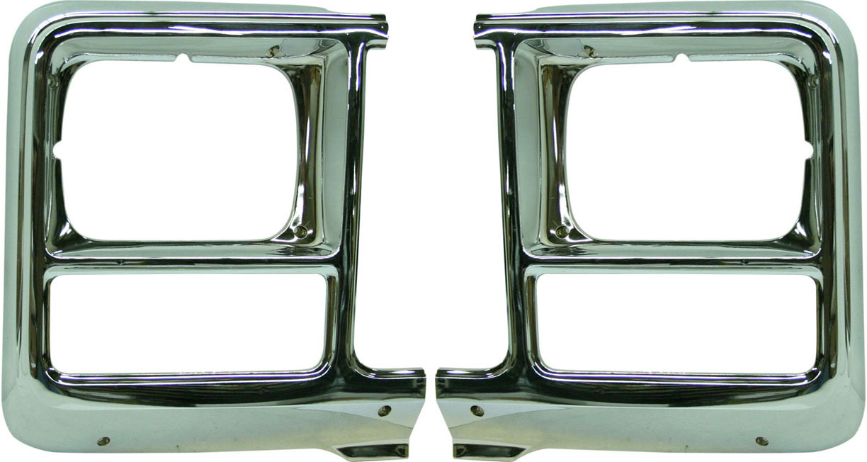AM C K SERIES SUBURBAN 79-80 HEAD LAMP DOOR RH AND LH Rectangular Headlamps SKU SET 6739 Partslink GM2512101 GM2513101 OEM 14010855-14010856
