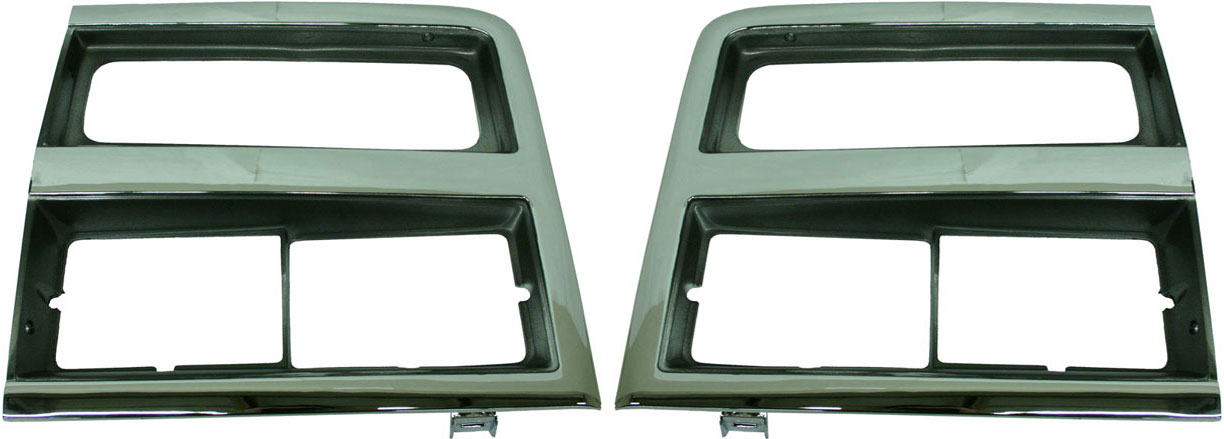 AM R2500-89-89 R3500-89-91 HEAD LAMP DOOR RH AND LH SKU SET 6972 Partslink GM2513162 GM2512161 OEM 15628670-15628669