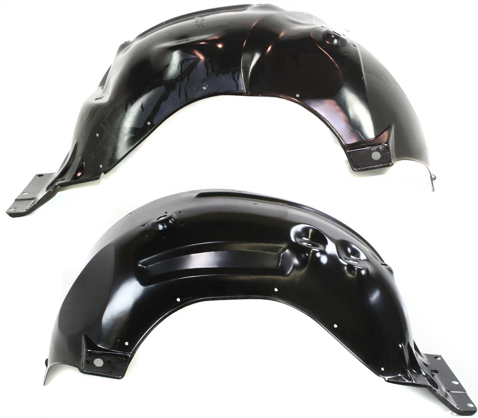 AM S10 PICKUP 94-04 BLAZER 95-05 INNER FENDER RH AND LH Wheelhouse Panel Steel Black SKU SET 6981-5 Partslink GM1247108 GM1246108 OEM 15101799-15101800