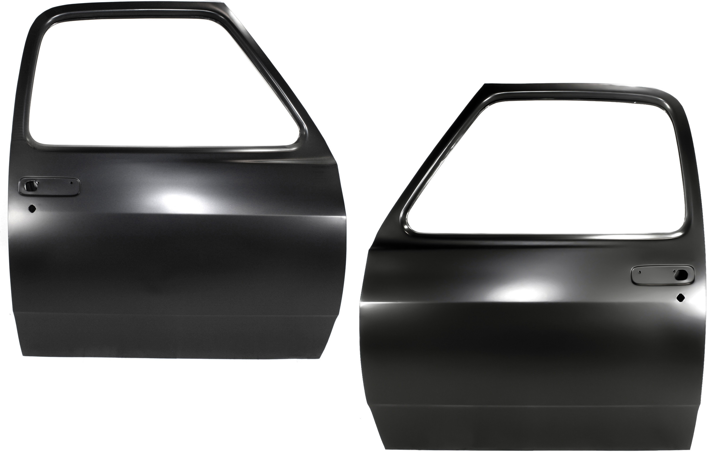 AM DODGE FULL SIZE P U 85-93 DOOR SHELL RH AND LH SKU SET 7279 Partslink CH1301104 CH1300104 OEM 55154552-55154553