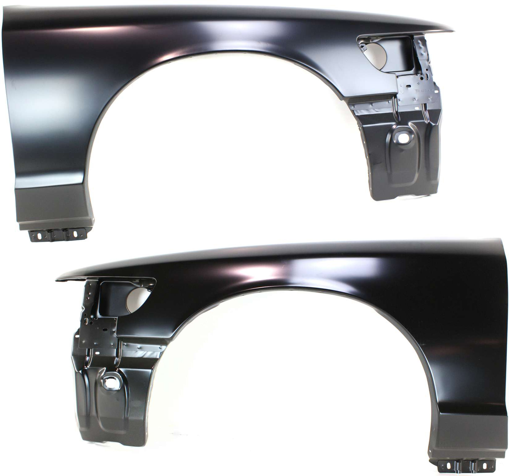 AM GRAND MARQUIS 95-02 FRONT FENDER RH AND LH Primed SKU SET 7610-1 Partslink FO1241190 FO1240190 OEM F8MZ16005AA F8MZ16006AA
