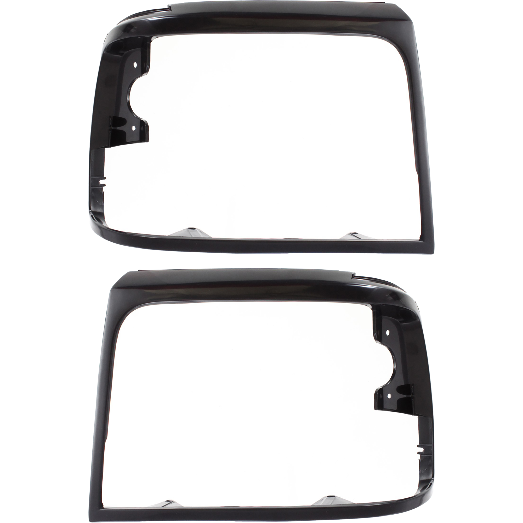AM F SERIES 92-97 HEAD LAMP DOOR RH AND LHLH Black SKU SET 7793 Partslink FO2512131 FO2513135 OEM F3TZ13064AAA F3TZ13064BAA
