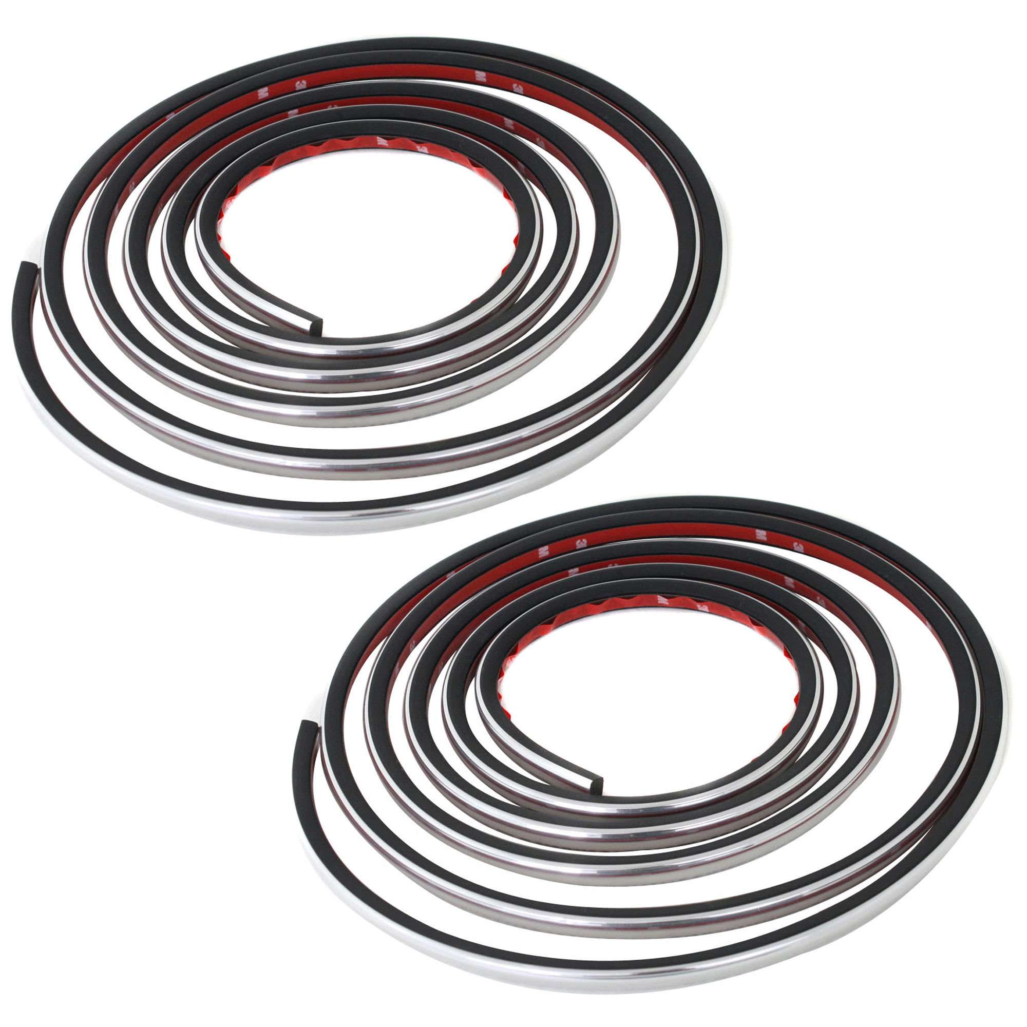 AM GRAND MARQUIS 95-97 REAR BUMPER MOLDING RH AND LH Impact Strip Plastic Chrome SKU SET 8090-2