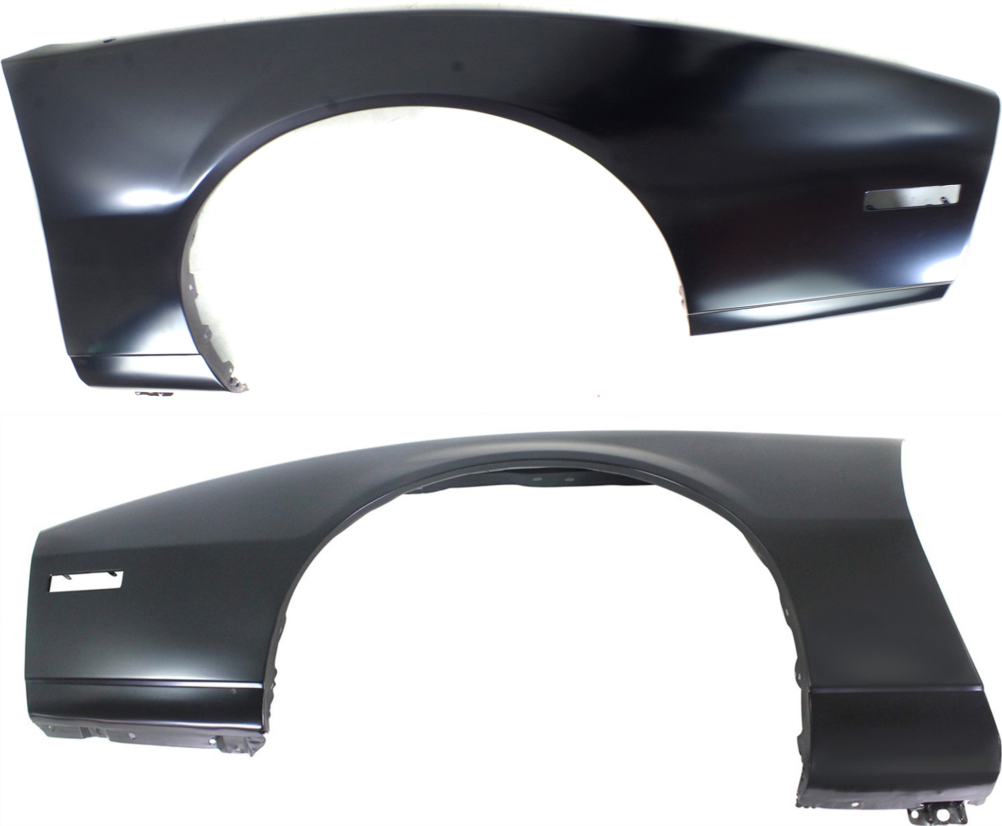 AM FIREBIRD 85-92 FRONT FENDER RH AND LH Primed Exc. Trans Am Model 85-90 SKU SET 8303-1 Partslink GM1241118 GM1240118 OEM 12505344-12505345