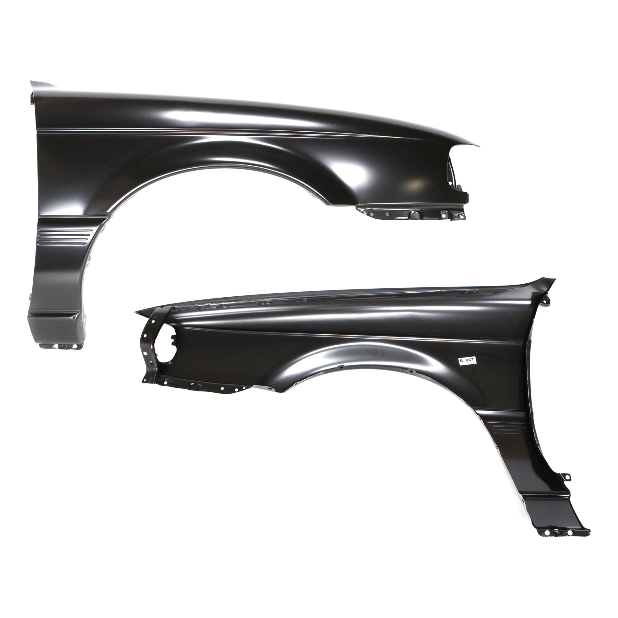 AM SENTRA 91-94 FRONT FENDER RH AND LH Primed SKU SET 9061 Partslink NI1240106 NI1241106 OEM 6310065Y35-6310165Y35