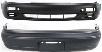 AM CAMRY 95-96 FRONT AND REAR BUMPER COVER Primed Exc. Wagon SKU SET 9182P 2 Partslink TO1000177 TO1100106 OEM 52119AA900-5215906900