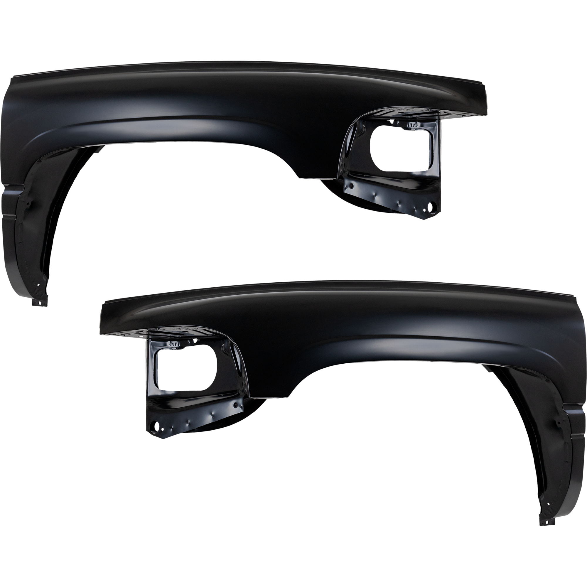 AM RAM 1500-94-01-2500-3500-94-02 FRONT FENDER RH AND LH Primed SKU SET 9351 Partslink CH1241186 CH1240186 OEM 55234708AG 55234709AG