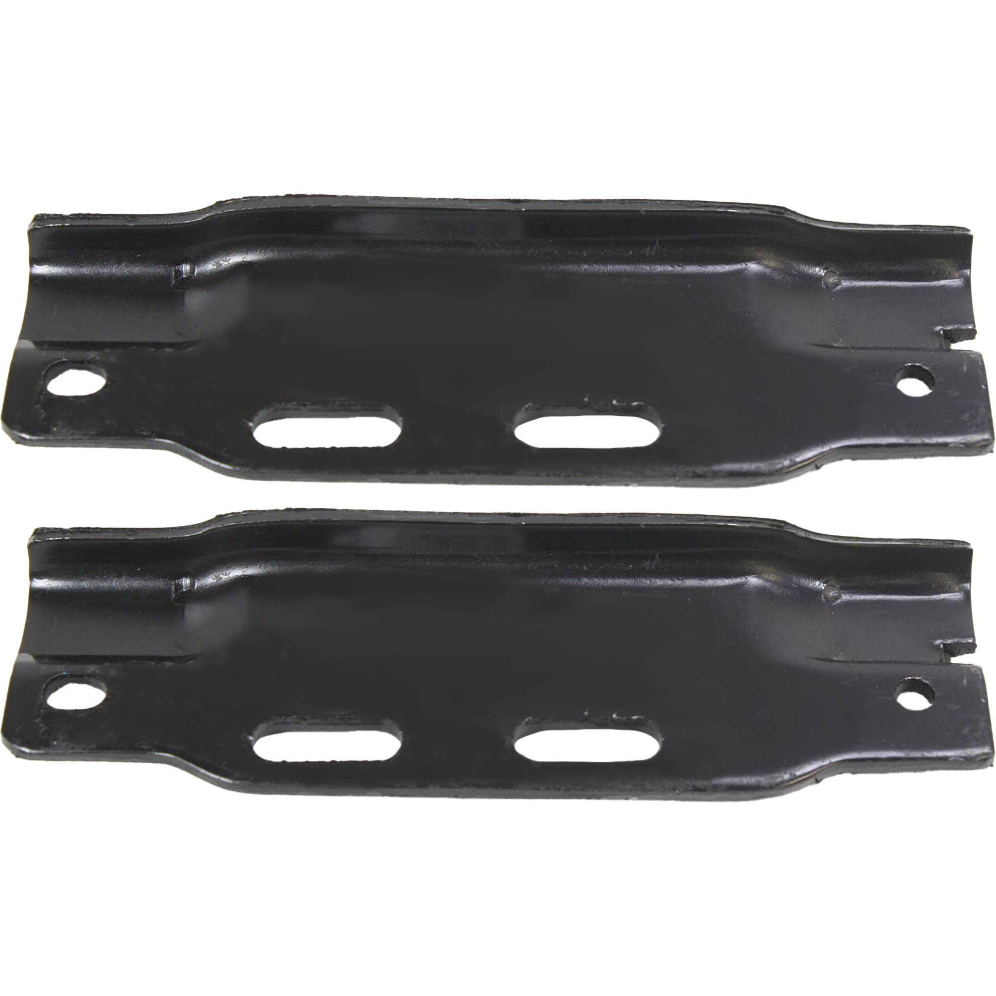 AM F SERIES 92-97 FRONT BUMPER BRACKET RH AND LH Arm Mounting 1997 F 250HD F 350 SKU SET 9426 Partslink FO1067108 FO1066108 OEM F2TZ17752A F2TZ17752B