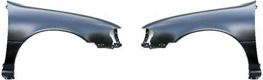 AM SENTRA 95-99 FRONT FENDER RH AND LH Primed SKU SET 9550 Partslink NI1241156 NI1240156 OEM F31008B730 F31018B730