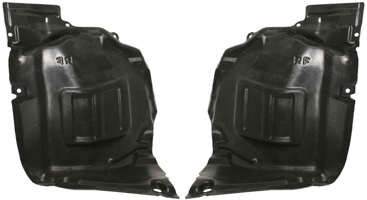 AM PATHFINDER 96-99 FRONT FENDER LINER RH AND LH Front Section To 12-98 SKU SET 9757 Partslink NI1251104 NI1250104 OEM 638440W000-638450W000
