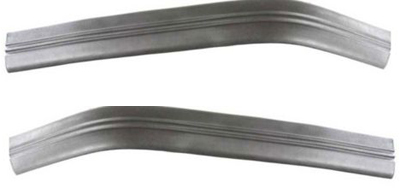 AM F SERIES BRONCO 92-96 FRONT BUMPER MOLDING RH AND LH fits bumper w center air holes SKU SET 9834 Partslink FO1058271 FO1059271 OEM F3TZ17K833H F3TZ17K833J