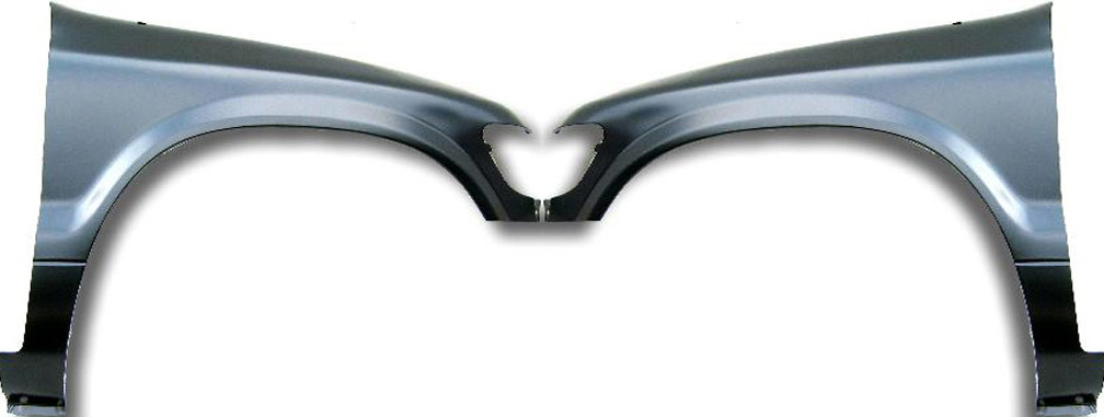 AM SPORTAGE 95-02 FRONT FENDER RH AND LH Primed w o Fender Flare Holes SKU SET 9951 Partslink KI1240101 KI1241101 OEM 0K01F52211A 0K01F52221A