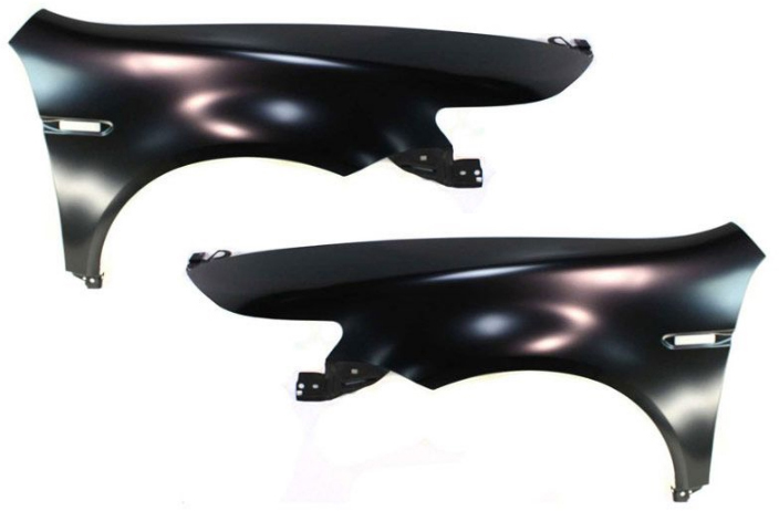 AM TL 04-08 FRONT FENDER RH AND LH Primed SKU SET A220109 Partslink AC1240118 AC1241114 OEM 04620SEPA91ZZ 04630SEPA91ZZ