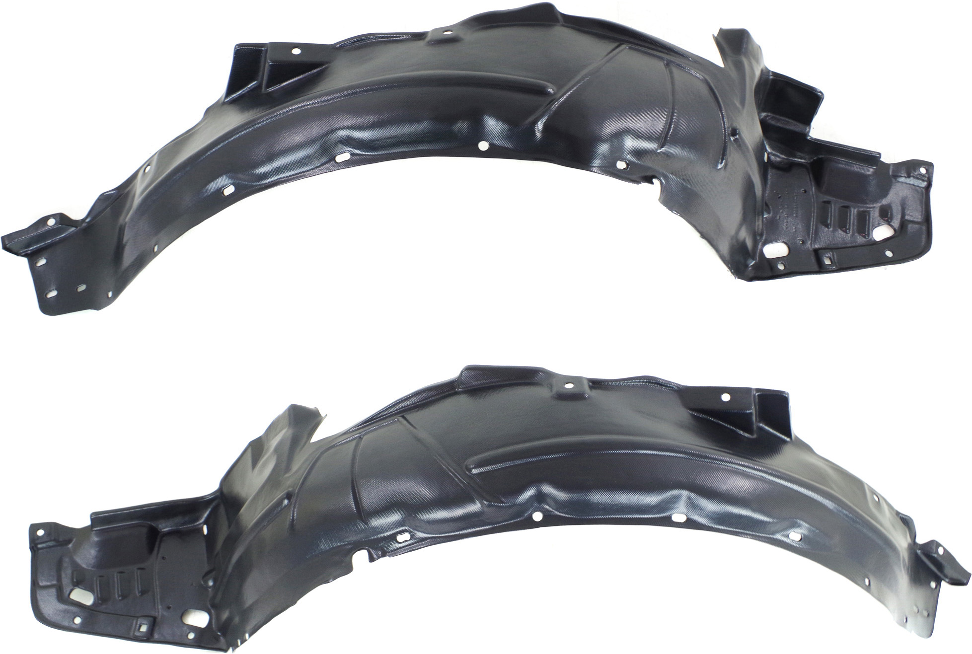 AM TSX 04-05 FRONT FENDER LINER RH AND LH SKU SET A222145 Partslink AC1249118 AC1248117 OEM 74101SEA000-74151SEA000