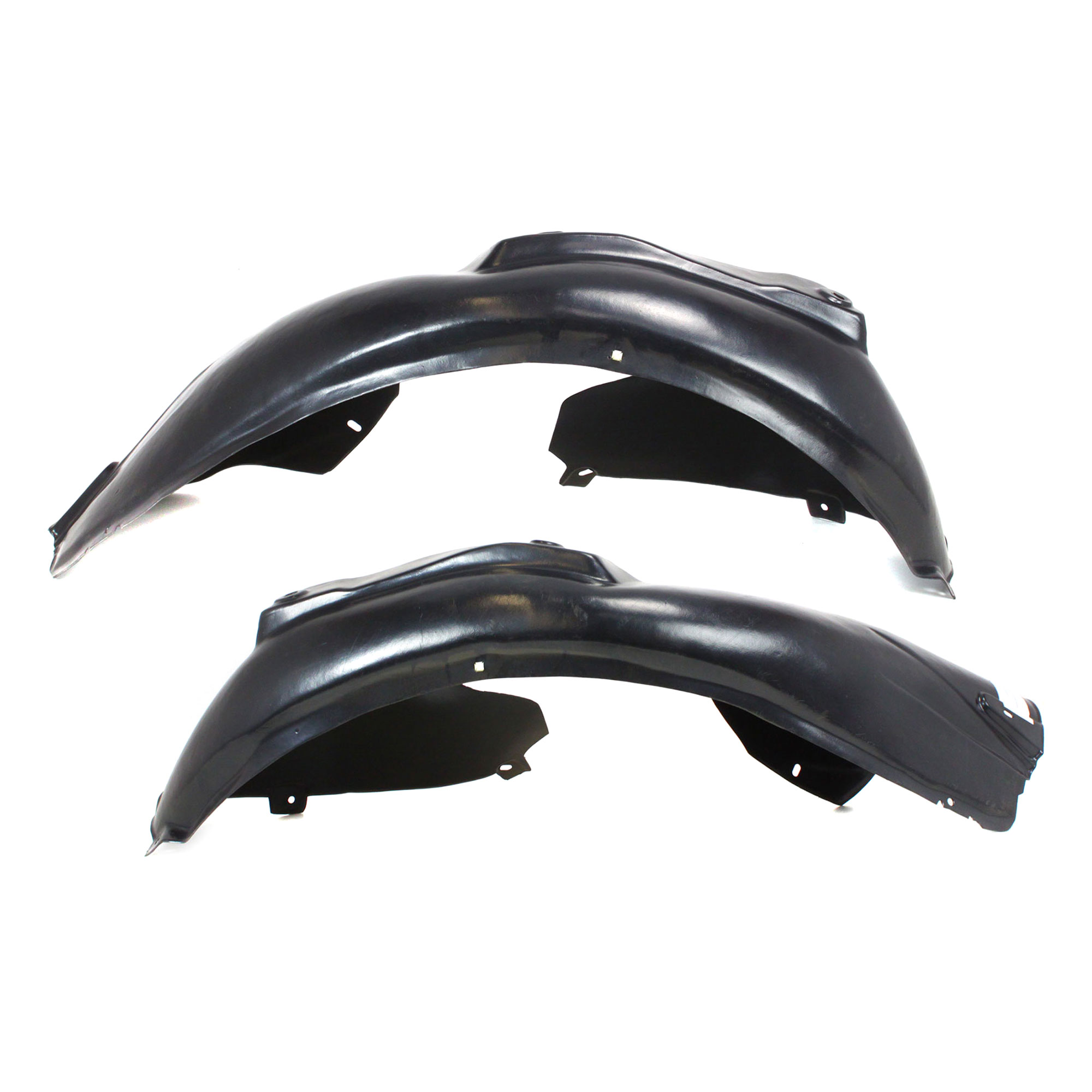 AM A3-06-13 FRONT FENDER LINER RH AND LH Rear Section SKU SET A222147 Partslink AU1251102 AU1250102 OEM 8P0821172G 8P0821171G