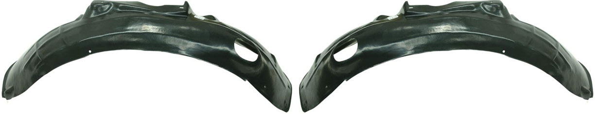 AM A6 QUATTRO 05-11 FRONT FENDER LINER RH AND LH Vacuum Form SKU SET A222149 Partslink AU1250107 AU1251107 OEM 4F0821133P PFM 4F0821134P PFM