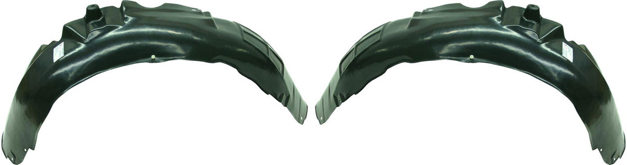 AM A4 S4-05-08 FRONT FENDER LINER RH AND LH Rear Section Sedan Wagon SKU SET A222151 Partslink AU1251100 AU1250100 OEM 8E0821172E 8E0821171E
