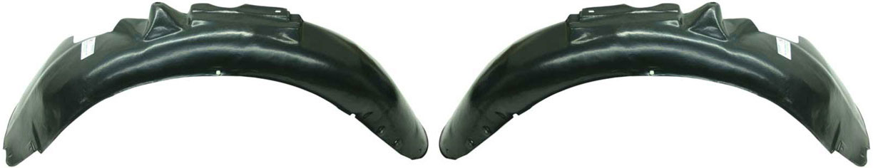 AM A4-03-06 FRONT FENDER LINER RH AND LH Rear Section Convertible SKU SET A222155 Partslink AU1250103 AU1251103 OEM 8H0821171-8H0821172