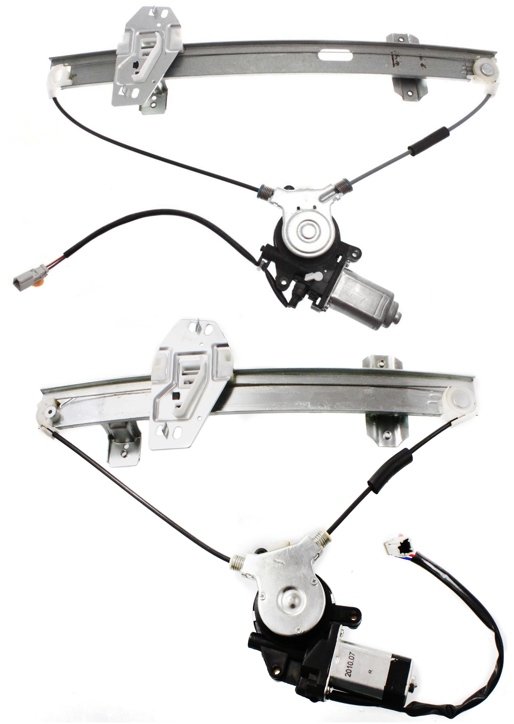 AM RL 98-01 FRONT AND REAR WINDOW REGULATOR RH Power w Motor SKU SET A462901-2R Partslink AC1351109 AC1551100 OEM 72210SZ3A23-72710SZ3J13