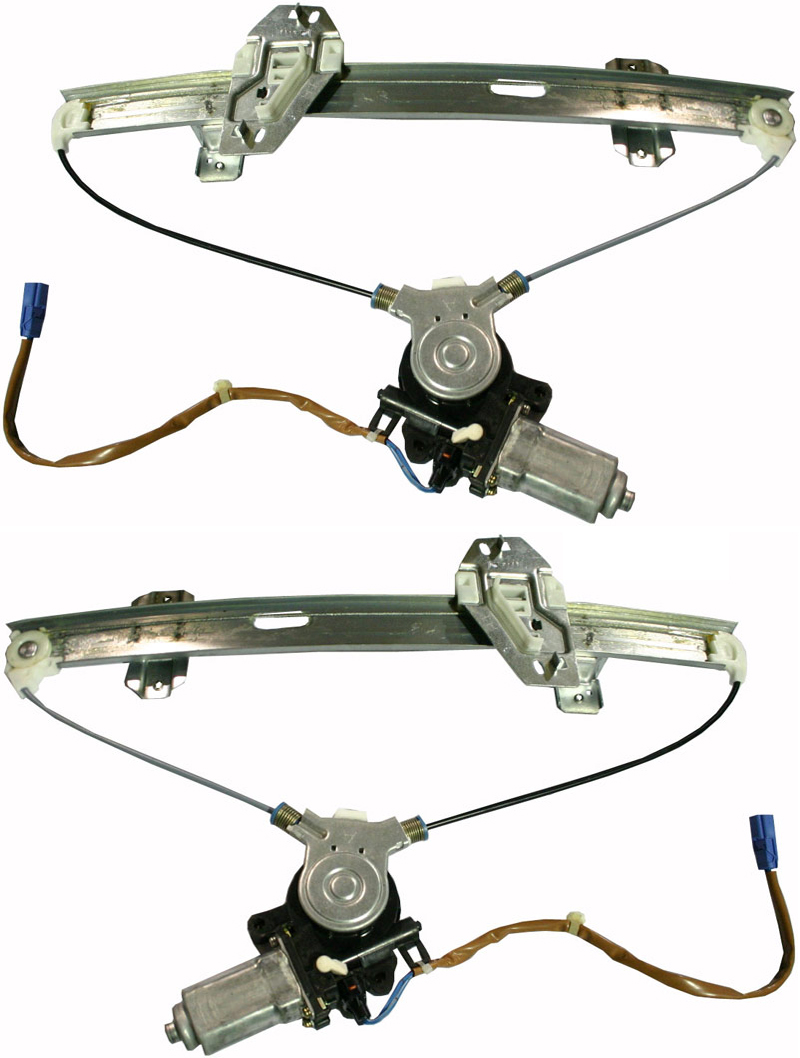 AM RL 98-01 FRONT WINDOW REGULATOR RH AND LH Power w Motor SKU SET A462901 Partslink AC1351109 AC1350109 OEM 72210SZ3A23-72250SZ3A23
