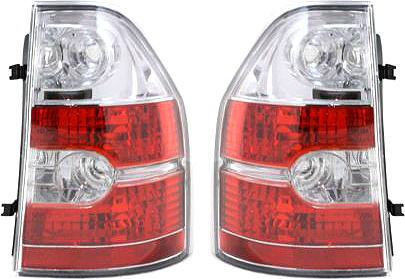 AM MDX 04-06 TAIL LAMP RH AND LH Lens and Housing SKU SET A730105 Partslink AC2801110 AC2800110 OEM 33501S3VA11-33551S3VA11