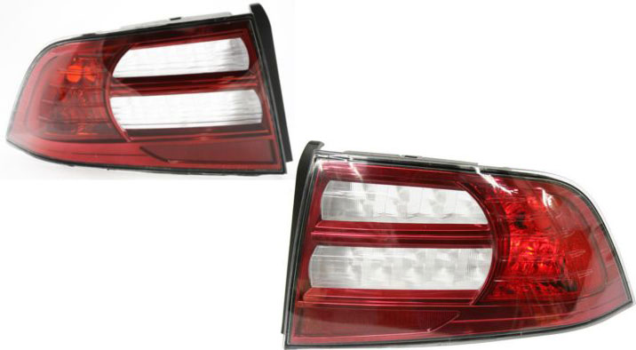 AM TL 07-08 TAIL LAMP RH AND LH Lens and Housing Base Model SKU SET A730117 Partslink AC2819107 AC2818107 OEM 33501SEPA11-33551SEPA11