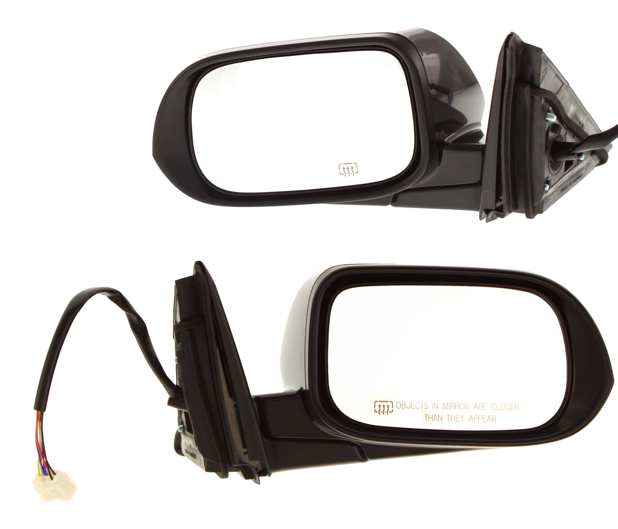 AM TSX 05-08 MIRROR RH AND LH Power Manual Folding Heated Paintable w Signal Light SKU SET AC18ER S Partslink AC1320109 AC1321109 OEM 76200SECC43ZB 76250SECC43ZB