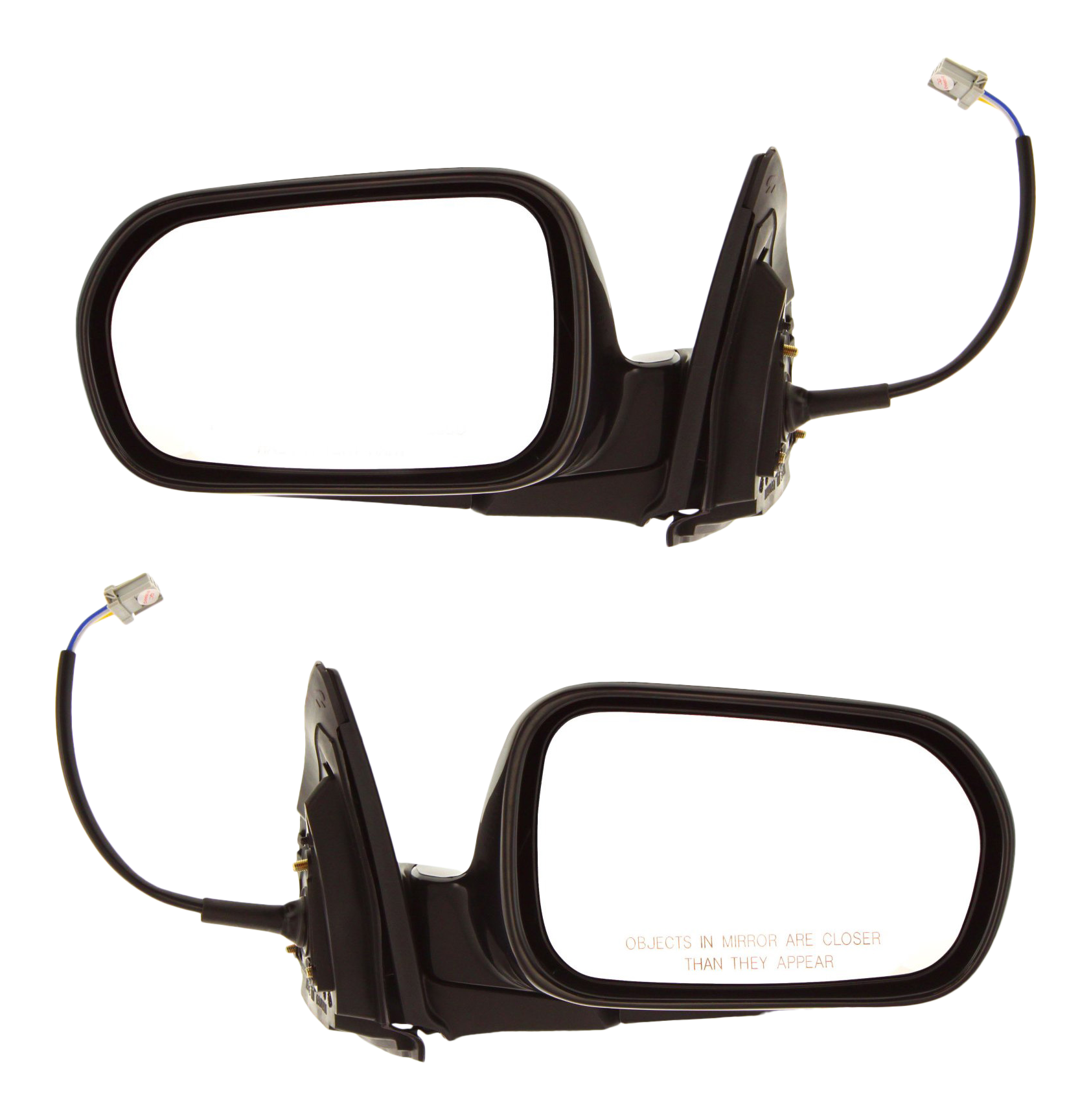 AM RSX 02-03 MIRROR RH AND LH Power Manual Folding Non Heated Paintable SKU SET AC19ER Partslink AC1320110 AC1321110 OEM 76200S6MA21ZB 76250S6MA21ZB