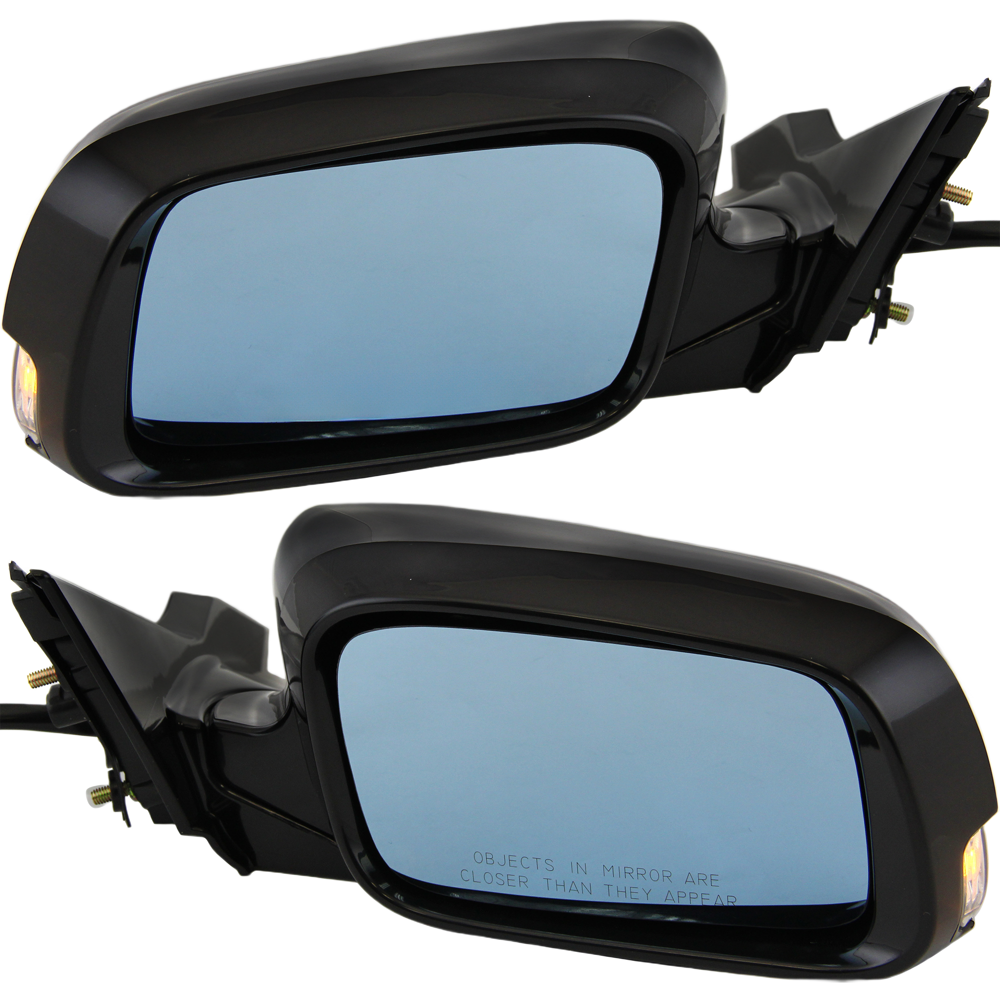 AM TL 09-14 MIRROR RH AND LH Power Manual Folding Heated Paintable w Memory and Signal Light SKU SET AC23ER S Partslink AC1320113 AC1321113 OEM 76200TK4A01ZD 76250TK4A01ZD