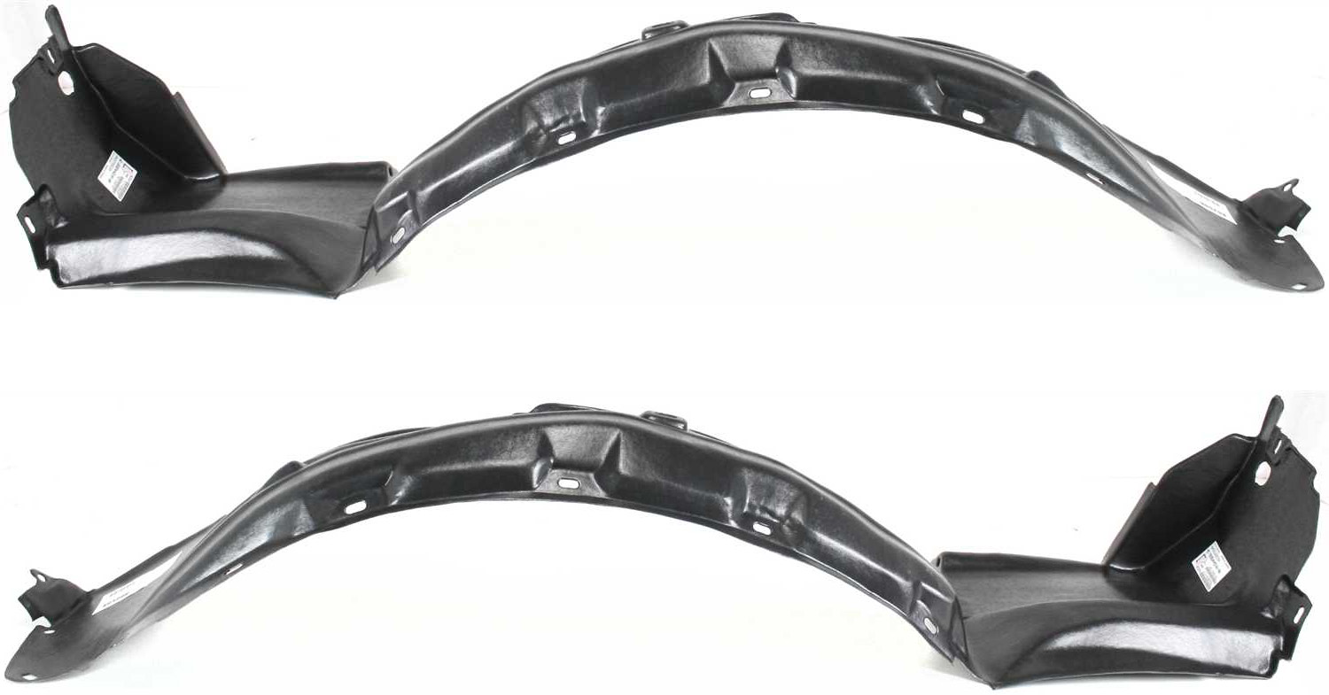 AM LEGEND 91-95 FRONT FENDER LINER RH AND LH SKU SET AC2505 Partslink AC1249103 AC1248103 OEM 74101SP0000-74151SP0000