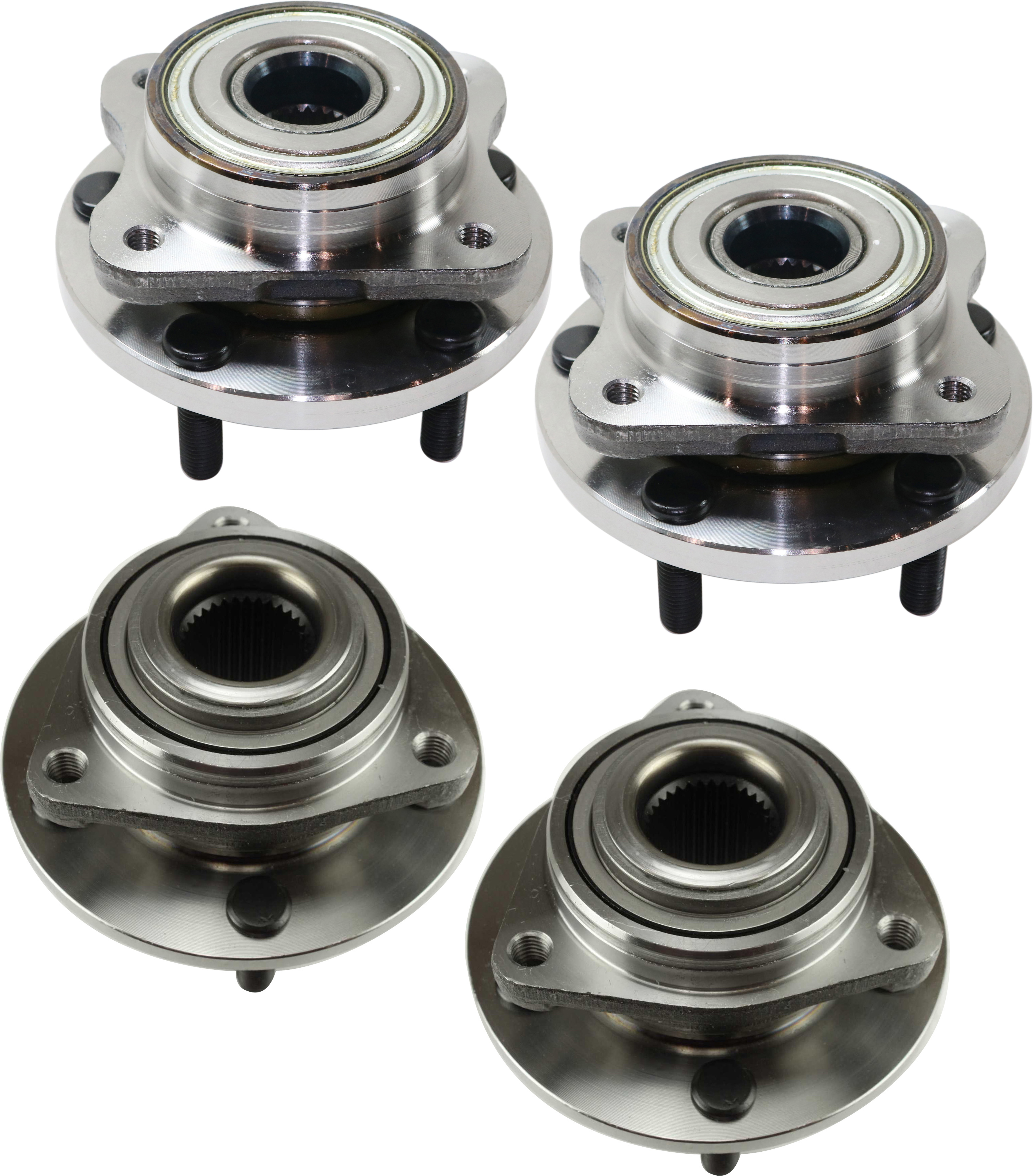 AM PROWLER 01-02 PROWLER 97-01 FRONT AND REAR HUB ASSEMBLY RH AND LH SKU SET ARB513123-4 C OEM 4593450AA 4641517