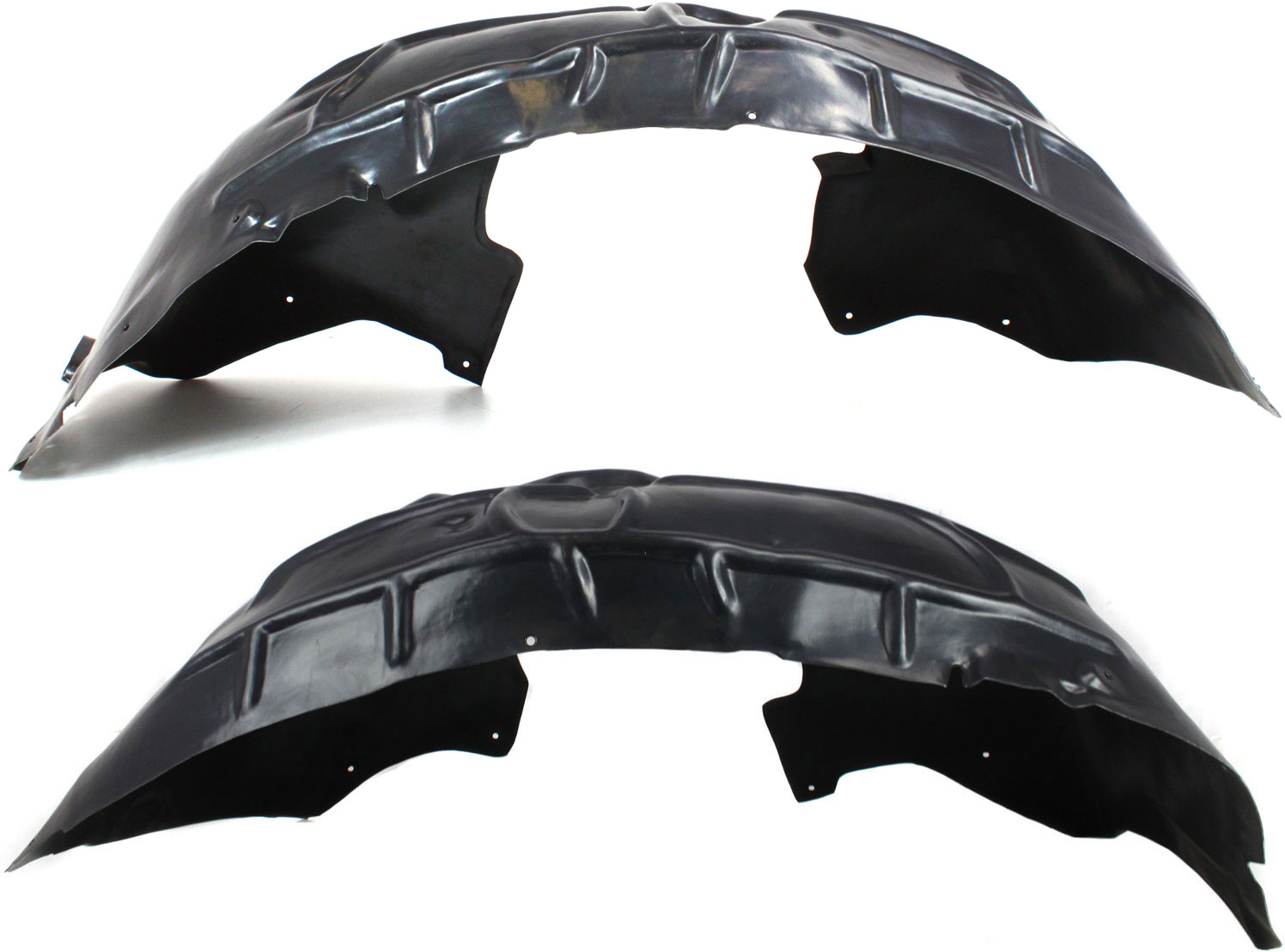 AM Q7-07-15 FRONT FENDER LINER RH AND LH SKU SET ARBA222103 Partslink AU1248110 AU1249110 OEM 4L0809961B 4L0809962B