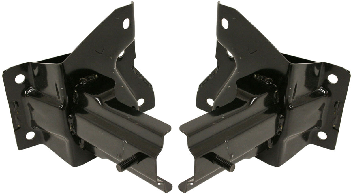 AM LUCERNE 06-11 FRONT BUMPER BRACKET RH AND LH Impact Bar Steel SKU SET ARBB013101 Partslink GM1067187 GM1066187 OEM 15282668-15282669