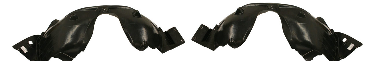 AM X3-04-06 FRONT FENDER LINER RH and LH SKU SET ARBB222103 Partslink BM1248102 BM1249102 OEM 51713400053-51713400054