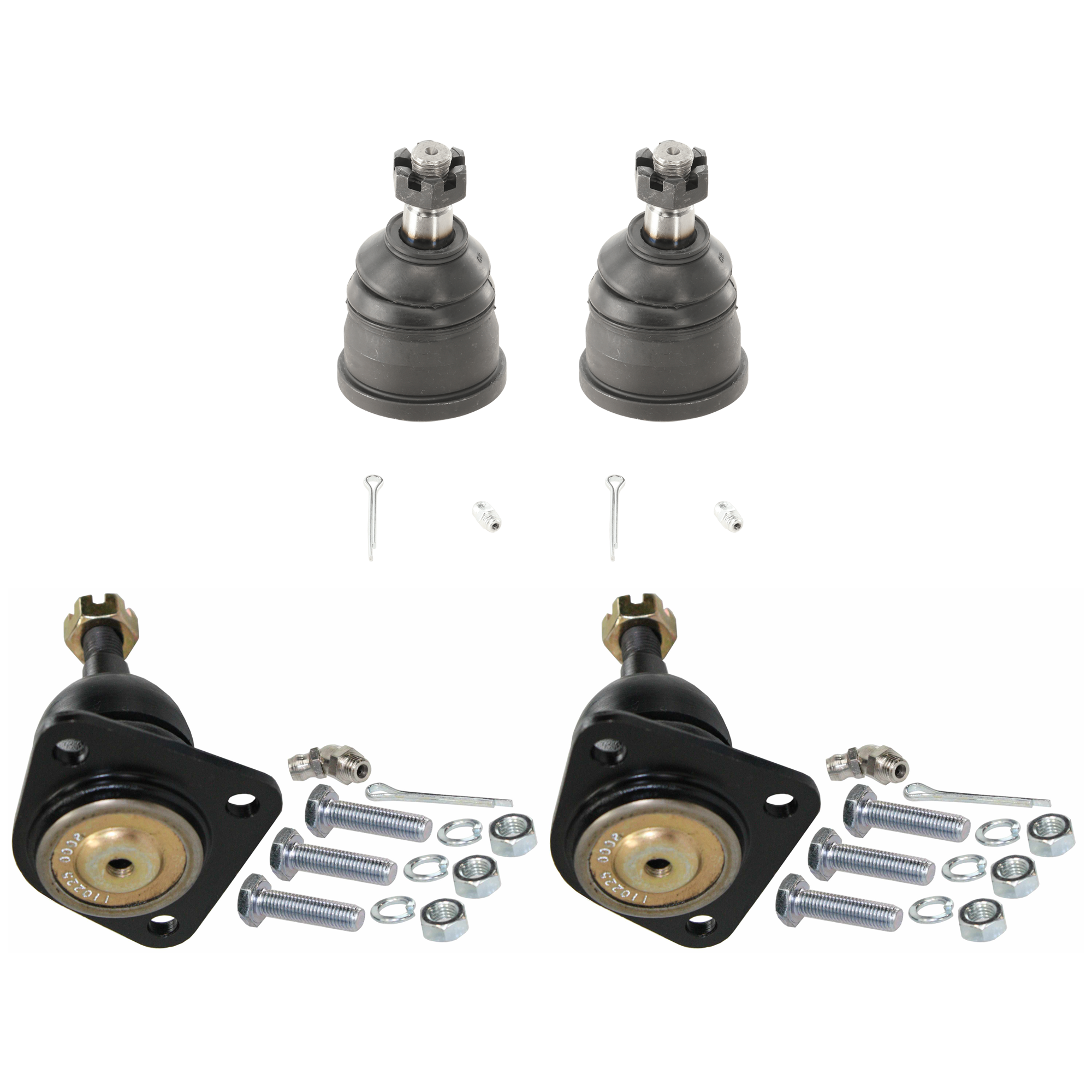AM CAMARO FIREBIRD 93-02 FRONT BALL JOINT RH AND LH Upper and Lower Set of 4 SKU SET ARBB282301-4A OEM 10277-282009-282032-305153-260