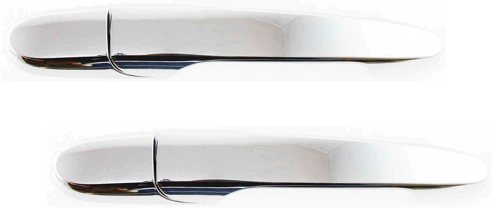 AM IMPALA 06-20 FRONT AND REAR EXTERIOR DOOR HANDLE RH Chrome Plastic SKU SET ARBB462105-2 Partslink GM1311165 OEM 15773793-15936038