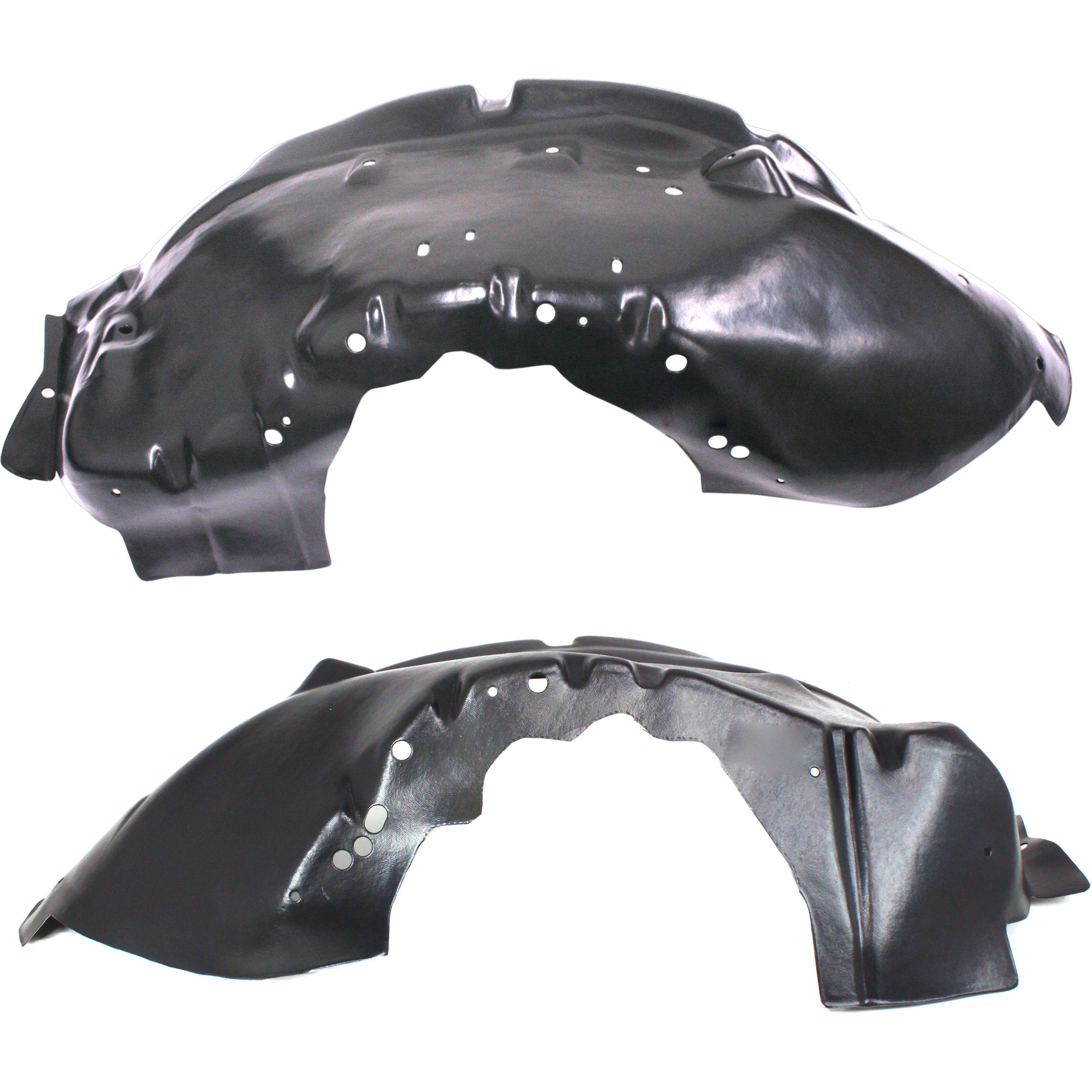 AM COLORADO CANYON 07-12 FRONT FENDER LINER RH AND LH Outer Plastic Vacuum Form SKU SET ARBC222109 Partslink GM1248186 GM1249186 OEM 20940396-20940397