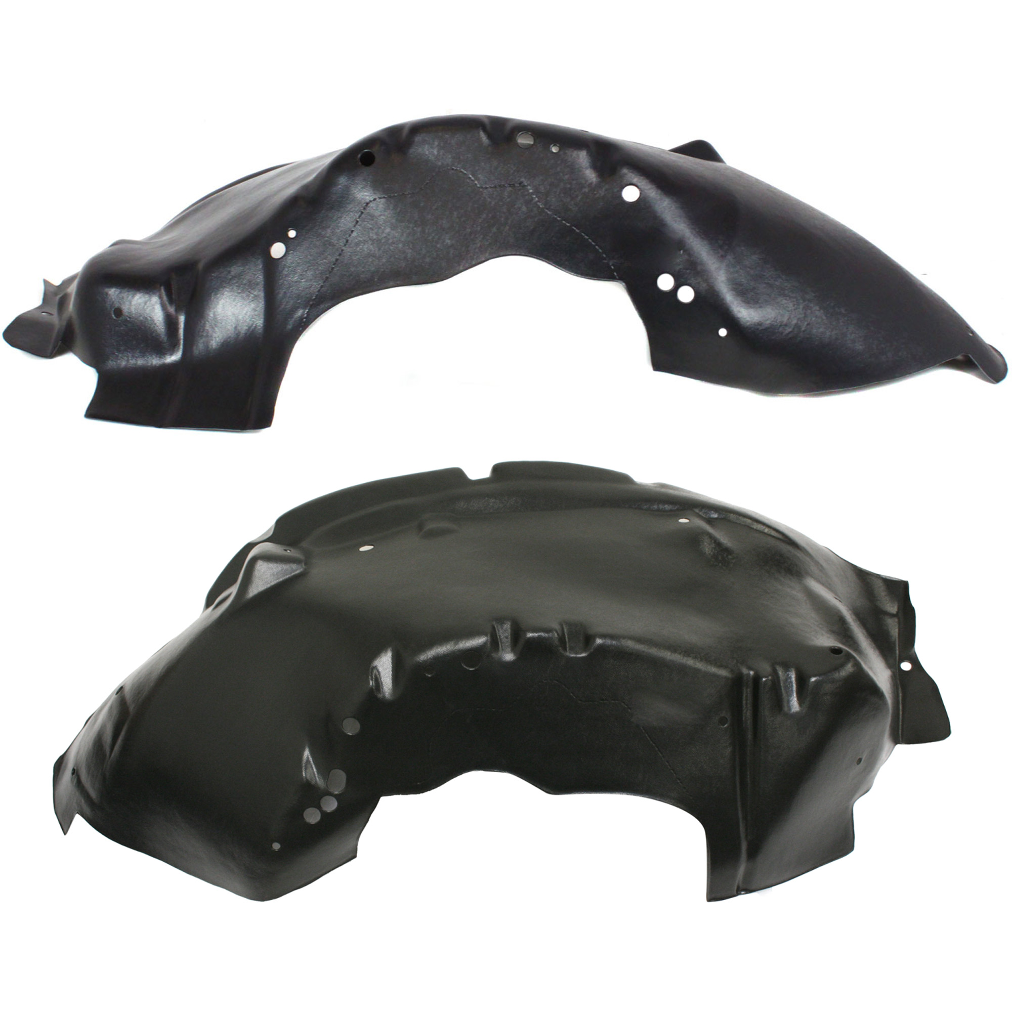 AM COLORADO CANYON 04-12 FRONT FENDER LINER RH AND LH Outer Section 4WD SKU SET ARBC222111 Partslink GM1249187 GM1248187 OEM 20940398-20940399