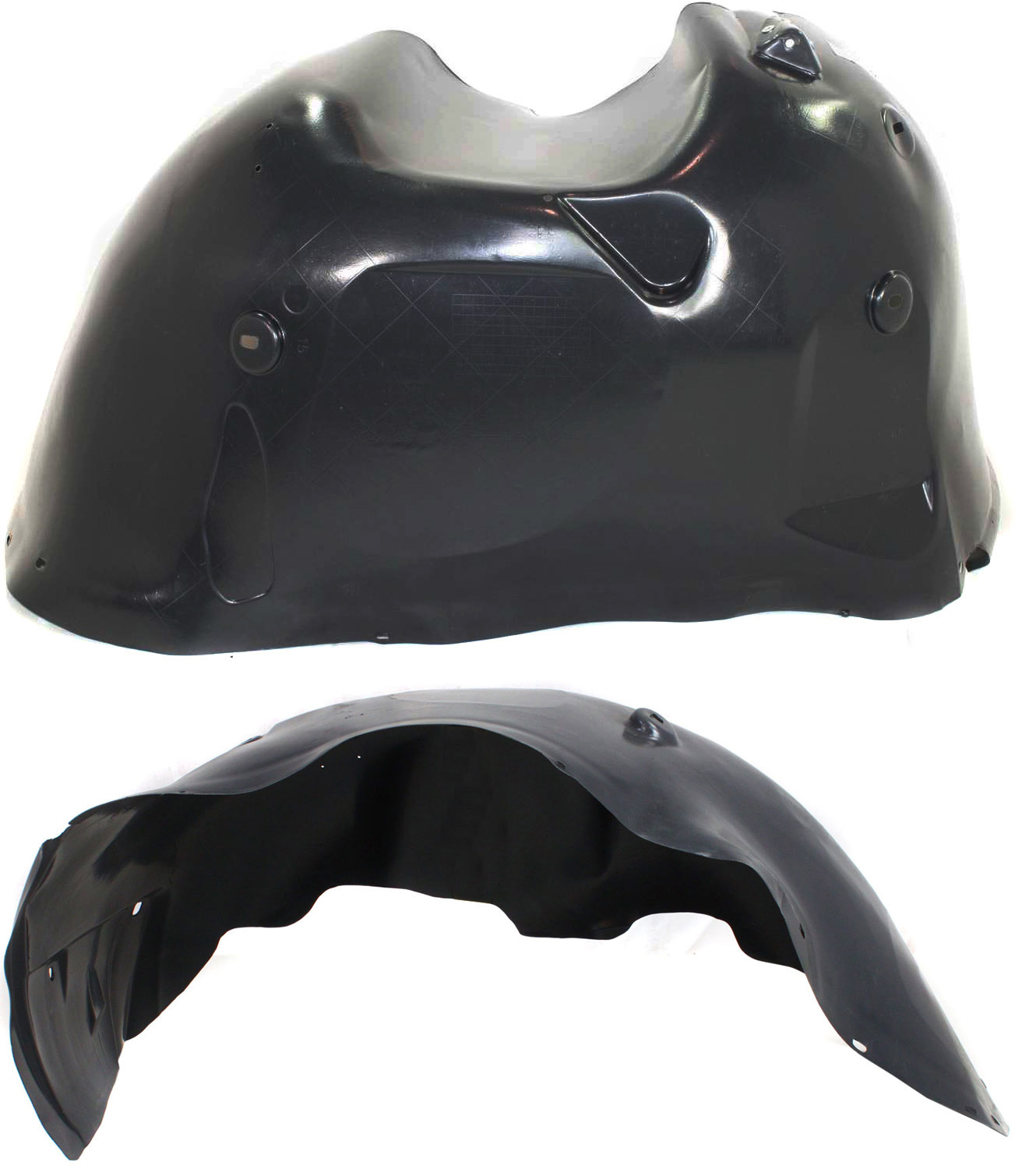 AM SILVERADO 2500 HD 3500 HD 07-10 FRONT FENDER LINER RH AND LH Fits 2007 Non Classic SKU SET ARBC222115 Partslink GM1249188 GM1248188 OEM 25860905-25860904